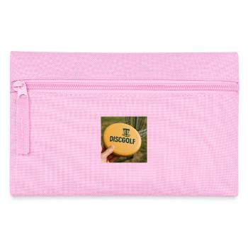 Discgolf - Frisbeegolf - Federtasche - Rosa - Vorne