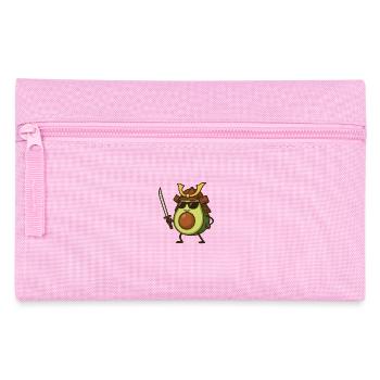 Avocado Samurai - Pencil Case - pink - Front