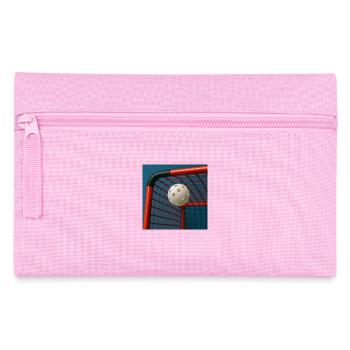 Sport - Floorball, ballon dans les buts - Trousse - rose - Devant