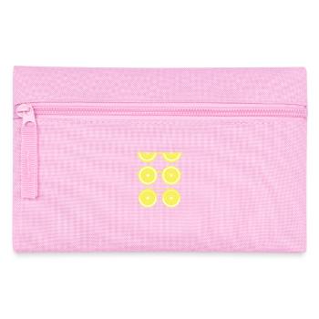 Lemon lenses (yellow) - Pencil Case - pink - Front