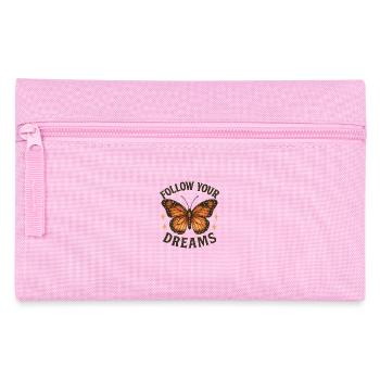Follow your Dreams - Federtasche - Rosa - Vorne