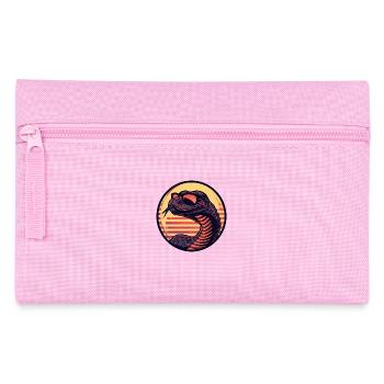 Serpent Cobra Bande Dessinée Cool - Trousse - rose - Devant