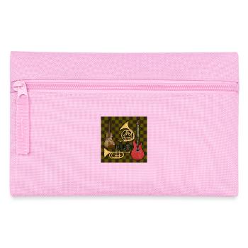 Musical instruments - Pencil Case - pink - Front