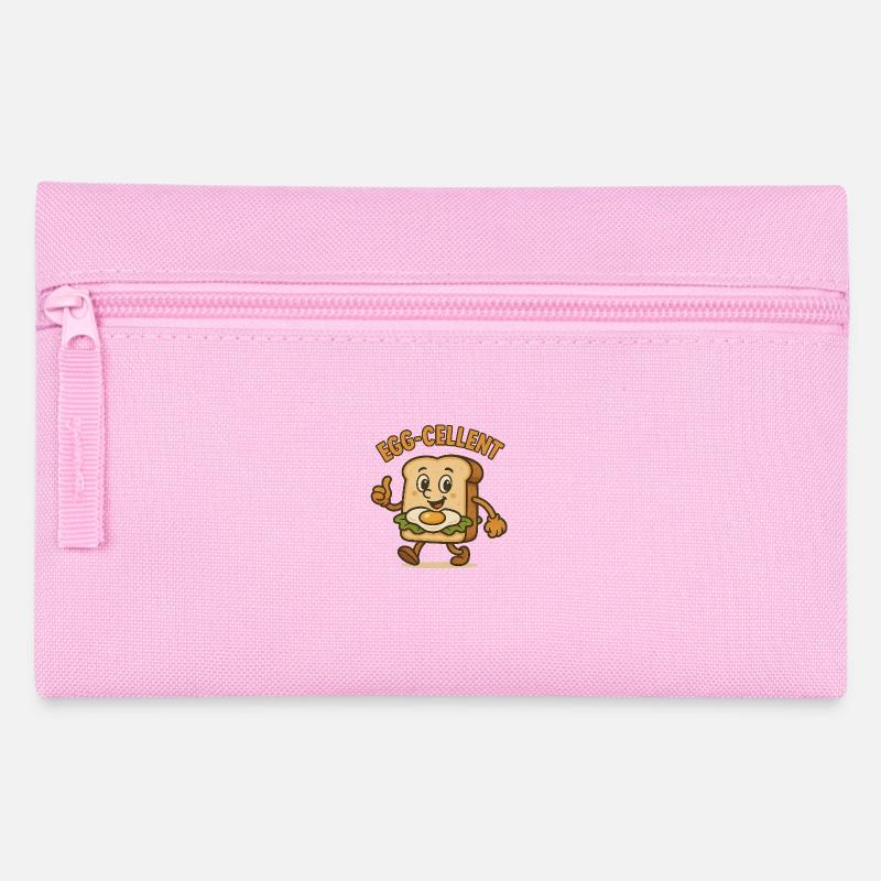 Eier Genuss - Federtasche - Rosa