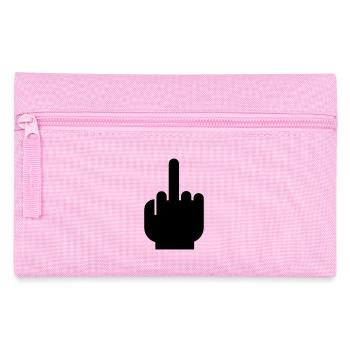 Fuck - Pencil Case - pink - Front