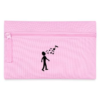 pfeifen - Federtasche - Rosa - Vorne