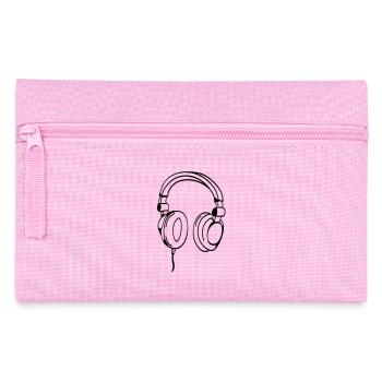 headphone - Pencil Case - pink - Front