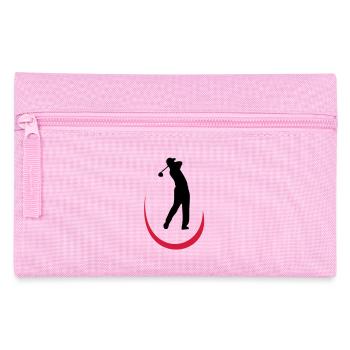 golf - Federtasche - Rosa - Vorne