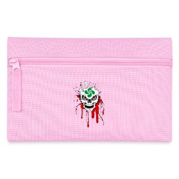 basque skull - Pencil Case - pink - Front