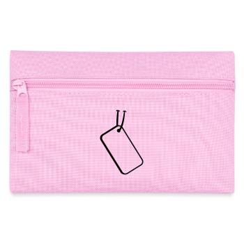 Price Tag - Pencil Case - pink - Front
