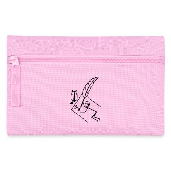 Poet Schriftsteller - Federtasche - Rosa - Vorne