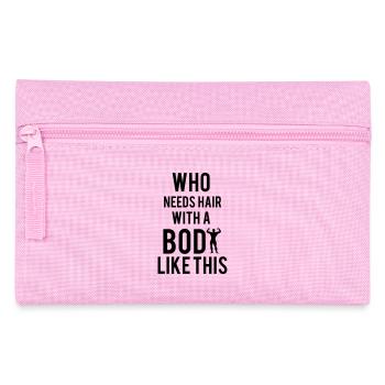 Bodybuilding - Federtasche - Rosa - Vorne