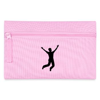 Freudensprung machen - Federtasche - Rosa - Vorne
