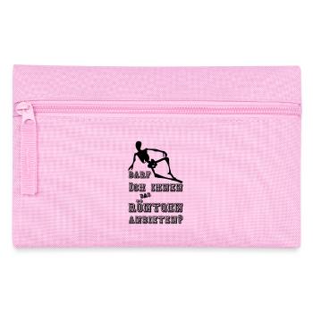 Röntgen anbieten Medizin Geschenk - Federtasche - Rosa - Vorne