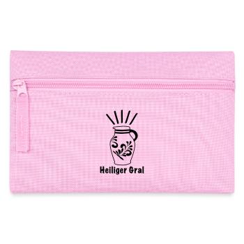 Heiliger Gral Apfelwein #Bembel #Frankfurt #FFM - Federtasche - Rosa - Vorne