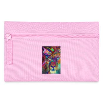 Tête de Lion - Trousse - rose - Devant