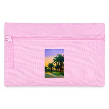 Arabische Wüste - Federtasche - Rosa - Vorne