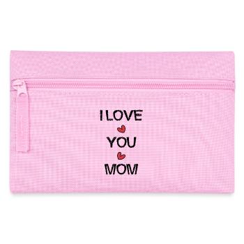 MOM. MOTHER's DAY. HAPPY MOTHER'S DAY. MOM. FEAST - Pencil Case - pink - Front