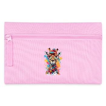 Coole Giraffe - Federtasche - Rosa - Vorne