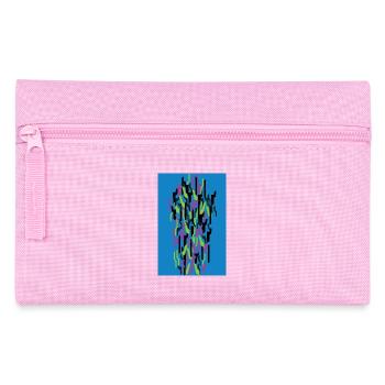 Camouflage Art - Pencil Case - pink - Front