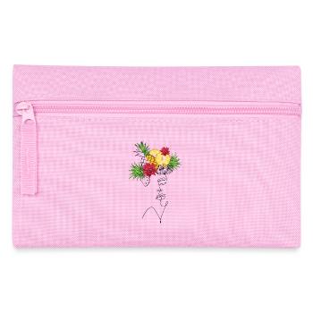 Pineapple Lady Lineart - Pencil Case - pink - Front