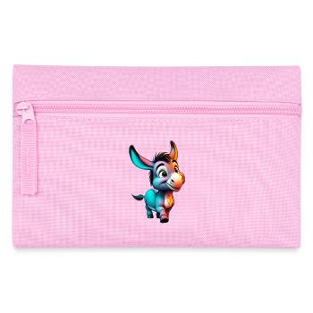 Esel Esel Schnuller Maultier - Federtasche - Rosa - Vorne