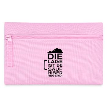 Die Lage ist Besäufniserregend - Federtasche - Rosa - Vorne