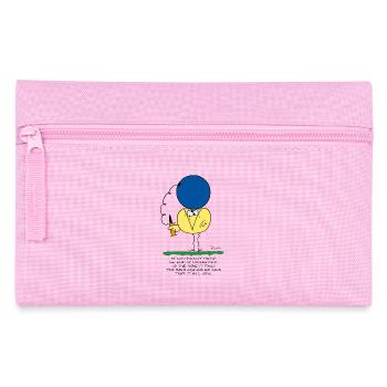 By continually trying... (English version) - Pencil Case - pink - Front