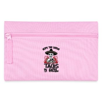 Tacos - Mexico cuisine - Pencil Case - pink - Front