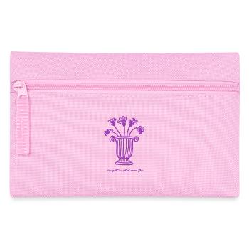 Vase à fleurs rétro – Studio 92 Art Print - Trousse - rose - Devant