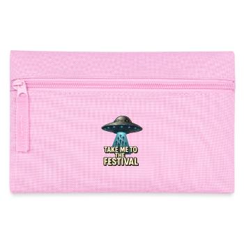 Take me to the Festival - Pencil Case - pink - Front