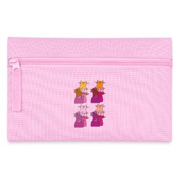 katzen treffen muster - Federtasche - Rosa - Vorne
