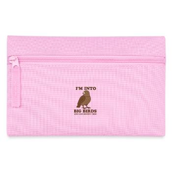 I’m Into Big Birds – Birder Shirt - Pencil Case - pink - Front