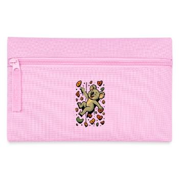 Bloc Koala Ours Escalade Cadeau Rétro - Trousse - rose - Devant