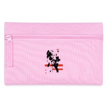 Omikly photographer st Tropez Brigitte cinema icon - Pencil Case - pink - Front