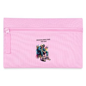 Emotionnellement épuisé mais super stylé - Trousse - rose - Devant