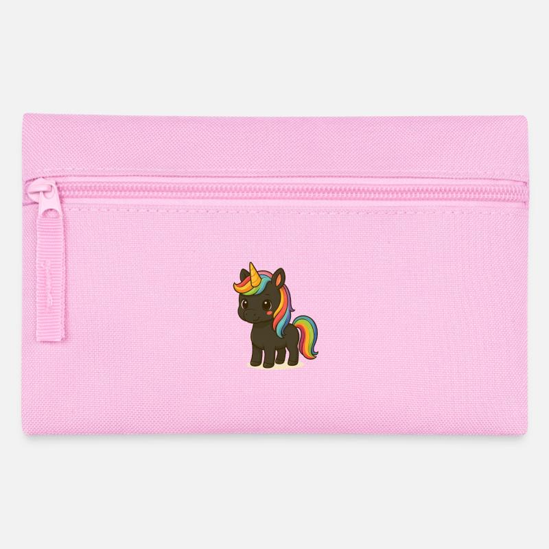Licorne à la crinière de Rainborg - Trousse - rose