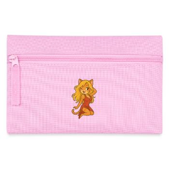 Katenschoenheit Blond - Federtasche - Rosa - Vorne
