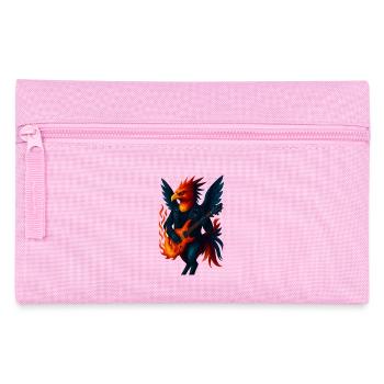 WPAP Stil Tiere - Phönix Gitarrist - Federtasche - Rosa - Vorne