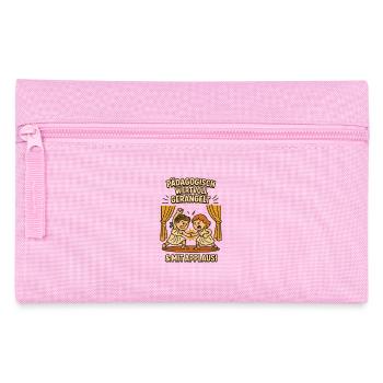 Pädagogisch wertvoll gerangelt Theater - Federtasche - Rosa - Vorne