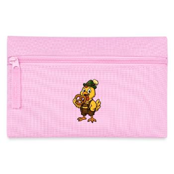 Chicken in the Lederhosen - Pencil Case - pink - Front