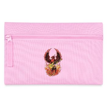 Fiery Eagle Guitare Rock Design - Trousse - rose - Devant