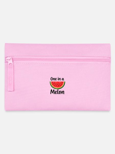 Wassermelonen-Design mit Humor - Federtasche - Rosa
