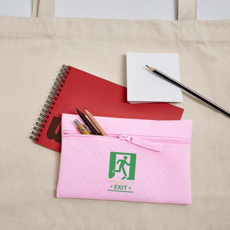 Emergency Exit Basic Green Pencil Case