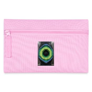 Pixel Eye Mosaik - Federtasche - Rosa - Vorne