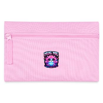 Hug Me Neon Monster - Federtasche - Rosa - Vorne