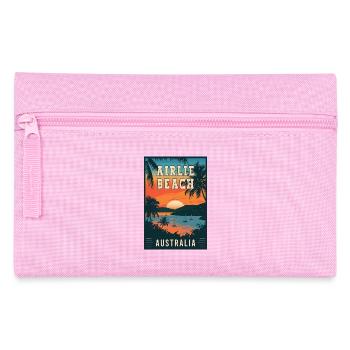 Erkunden Sie das tropische Paradies Airlie Beach Australien - Federtasche - Rosa - Vorne