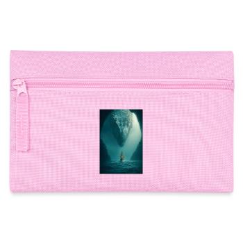 Dragon at Dusk Sea Giant Looms - Pencil Case - pink - Front