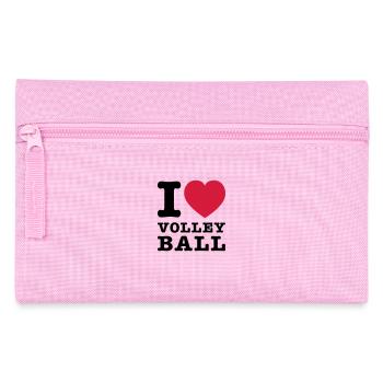 I Love Volleyball 2 - Federtasche - Rosa - Vorne