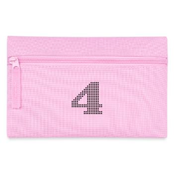 4 nummer - Federtasche - Rosa - Vorne